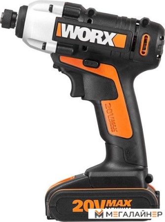 Ударный винтоверт Worx WX290.1 (с 2-мя АКБ, кейс) купить в Минске с доставкой