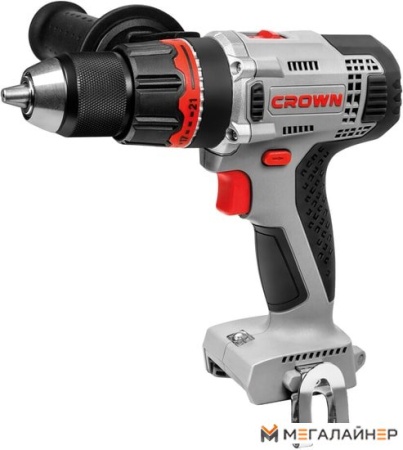 Ударная дрель-шуруповерт Crown CT21076HMX (без АКБ, кейс) купить в Минске с доставкой