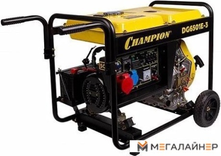 Купить Дизельный генератор Champion DG6501E-3 в Минске с доставкой по РБ