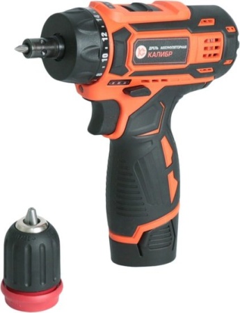 Дрель-шуруповерт Калибр ДА-12-2 (с 2-мя АКБ, кейс) купить в Минске с доставкой