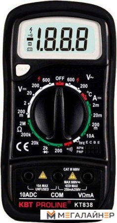 Купить Мультиметр КВТ KT838 в Минске с доставкой