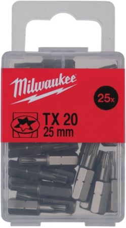 Набор бит Milwaukee 4932399596 (25 предметов)