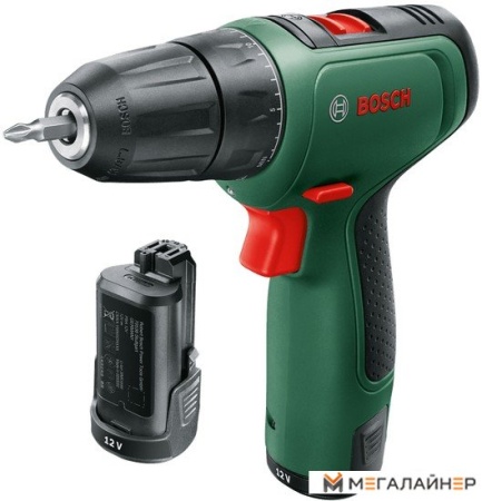 Дрель-шуруповерт Bosch EasyDrill 1200 06039D3007 (с 2-мя АКБ, кейс) купить в Минске с доставкой