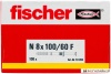 Дюбель-гвоздь Fischer N 8 x 100/60 F 513703 (100 шт) купить в Минске с доставкой