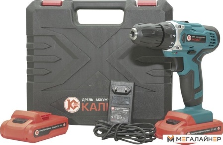 Дрель-шуруповерт Калибр ДА-18/2А (с 2-мя АКБ, кейс) купить в Минске с доставкой