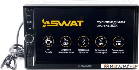 USB-магнитола Swat AHR-7040