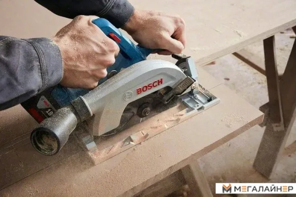 Дисковая (циркулярная) пила Bosch GKS 185-LI Professional 06016C1223 (с 1-м АКБ) купить в Минске с доставкой