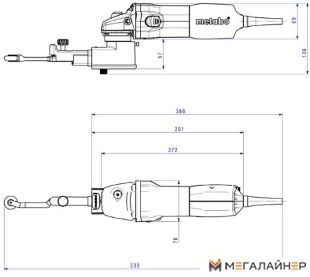 Ленточная шлифмашина Metabo BFE 9-20 Set 602244500 купить в Минске с доставкой