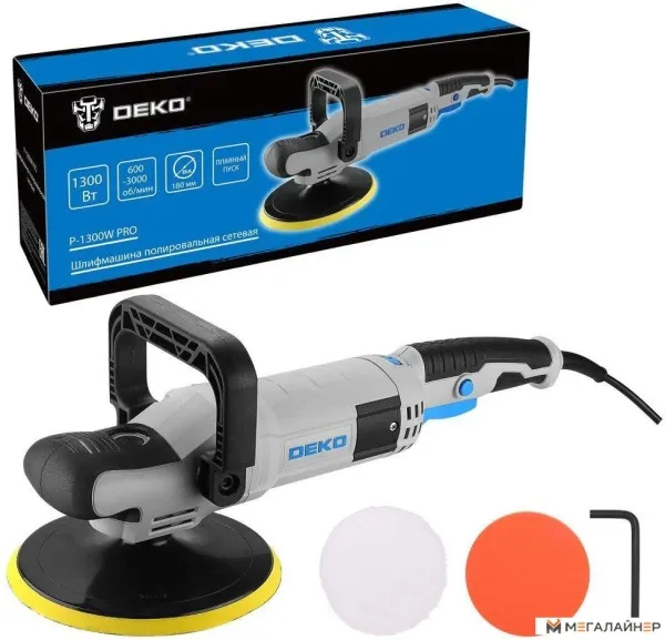Полировальная машина Deko P-1300W PRO 084-1099 купить в Минске с доставкой