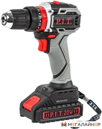 Ударная дрель-шуруповерт P.I.T. PSR18-D4 Promo (с 1-им АКБ, набор оснастки) купить в Минске с доставкой