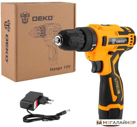 Дрель-шуруповерт Deko Banger SET 1 063-4129 (с 1-им АКБ) купить в Минске с доставкой