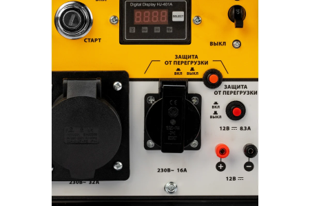 Купить Генератор дизельный DENZEL DES-55E, 5,5 кВт, 230 В, 11 л, электростартер в Минске с доставкой по РБ