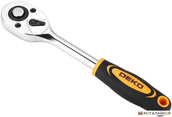 Вороток с трещоткой Deko 1/4 DR05 081-2055 купить в Минске с доставкой