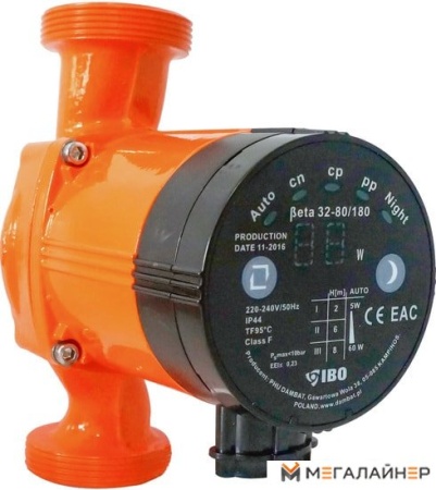 Циркуляционный насос IBO BETA 25-60/130 купить в Минске с доставкой