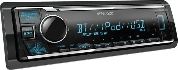 USB-магнитола Kenwood KMM-BT306