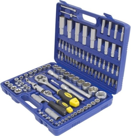 Универсальный набор инструментов Калибр НСМ-108 (108 предметов) купить в Минске с доставкой