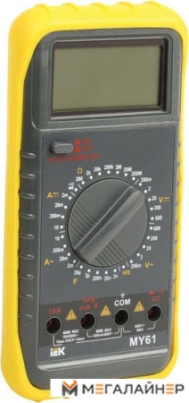 Купить Мультиметр IEK Professional MY61 в Минске с доставкой