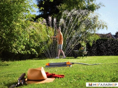 Hozelock Прямоугольный спринклерный ороситель Pro 2986 купить в Минске с доставкой