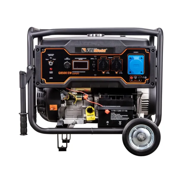 Купить Бензиновый генератор FoxWeld Expert G8500 EW в компл. с блоком автоматики в Минске с доставкой по РБ