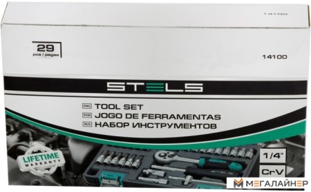 Универсальный набор инструментов Stels 14100 (29 предметов) купить в Минске с доставкой