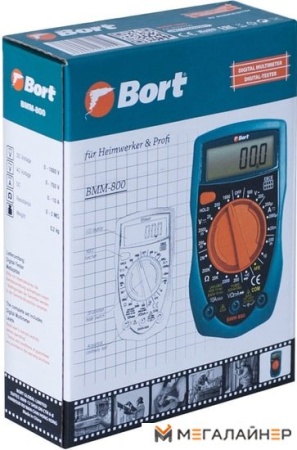 Купить Мультиметр Bort BMM-800 в Минске с доставкой