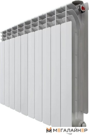 Алюминиевый радиатор НРЗ Optima 500/100 (10 секций)