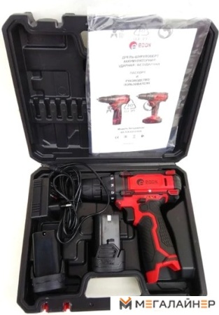 Дрель-шуруповерт Edon AD-1201 (с 1-им АКБ, кейс) купить в Минске с доставкой