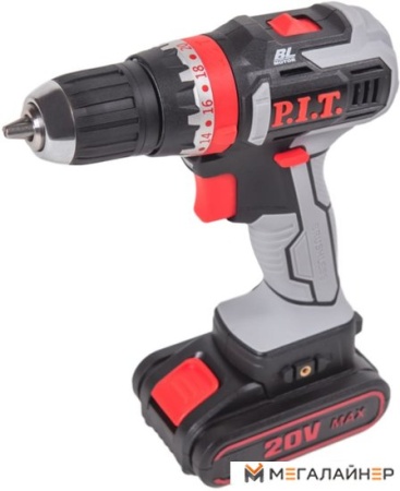 Ударная дрель-шуруповерт P.I.T PID03003-20M2/BL (с 2-мя АКБ, кейс) купить в Минске с доставкой