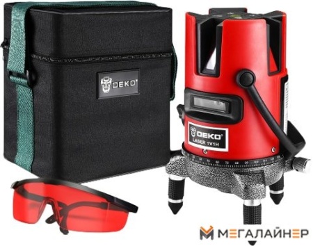 Купить Лазерный нивелир Deko DKLL02RB Set1 065-0275 в Минске с доставкой